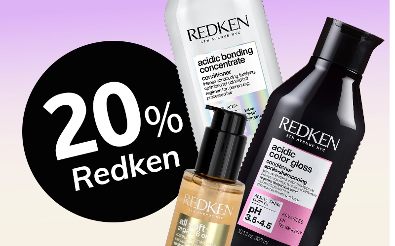 Redken 20% rabatt på professionell hårvård